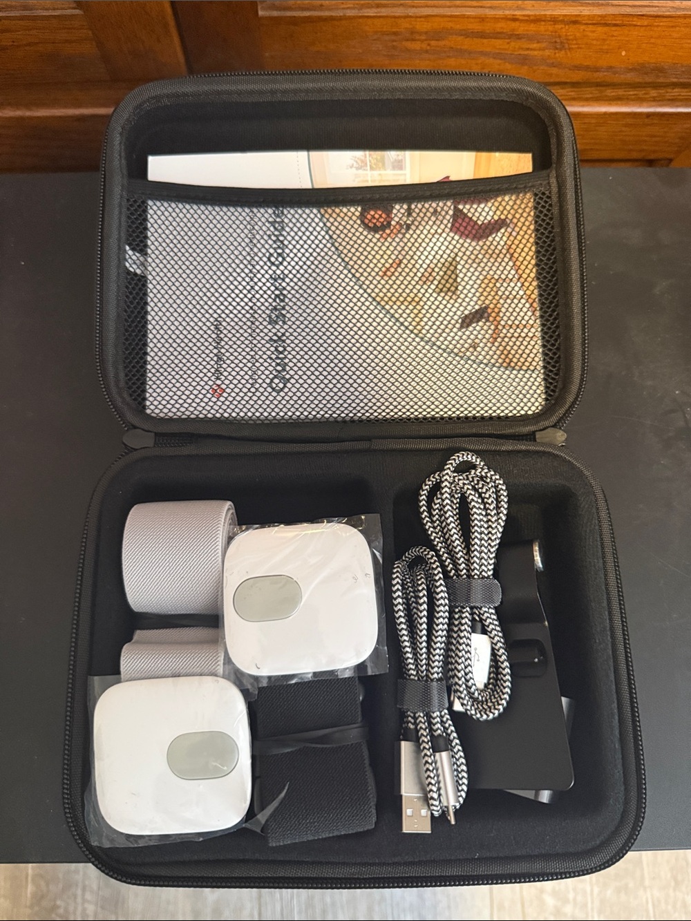 Wireless Wearable Health Sensor Kit in White